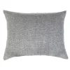 Logan Big Pillow, Charcoal^Be Home Hot