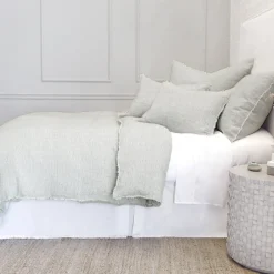 Logan Euro Sham, Olive^Be Home Best Sale
