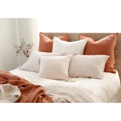 Logan King Duvet, Terra Cotta^Be Home Cheap