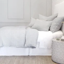 Logan Queen Duvet, Navy^Be Home Cheap