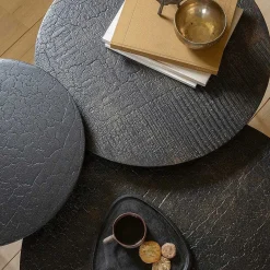 Luna Coffee Table, Black Lava, 20