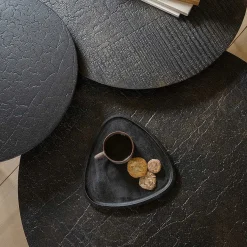 Luna Coffee Table, Whisky Lava, 31.5