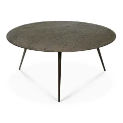 Luna Coffee Table, Whisky Lava, 31.5