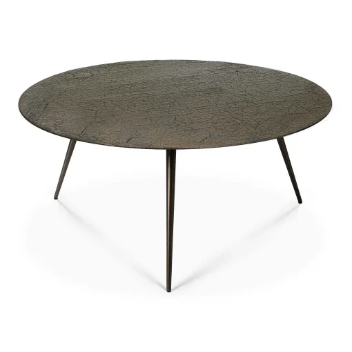 Luna Coffee Table, Whisky Lava, 31.5"