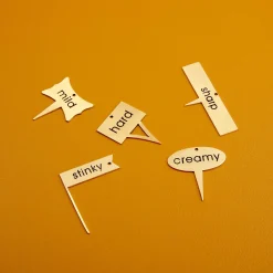 Luxe Cheese Markers, Set of 5