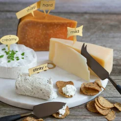 Luxe Cheese Markers, Set of 5