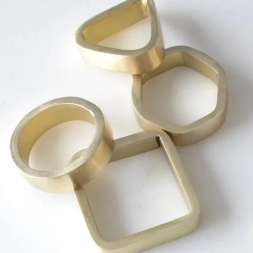 Luxe Circle Napkin Ring, Set of 8^Be Home Hot