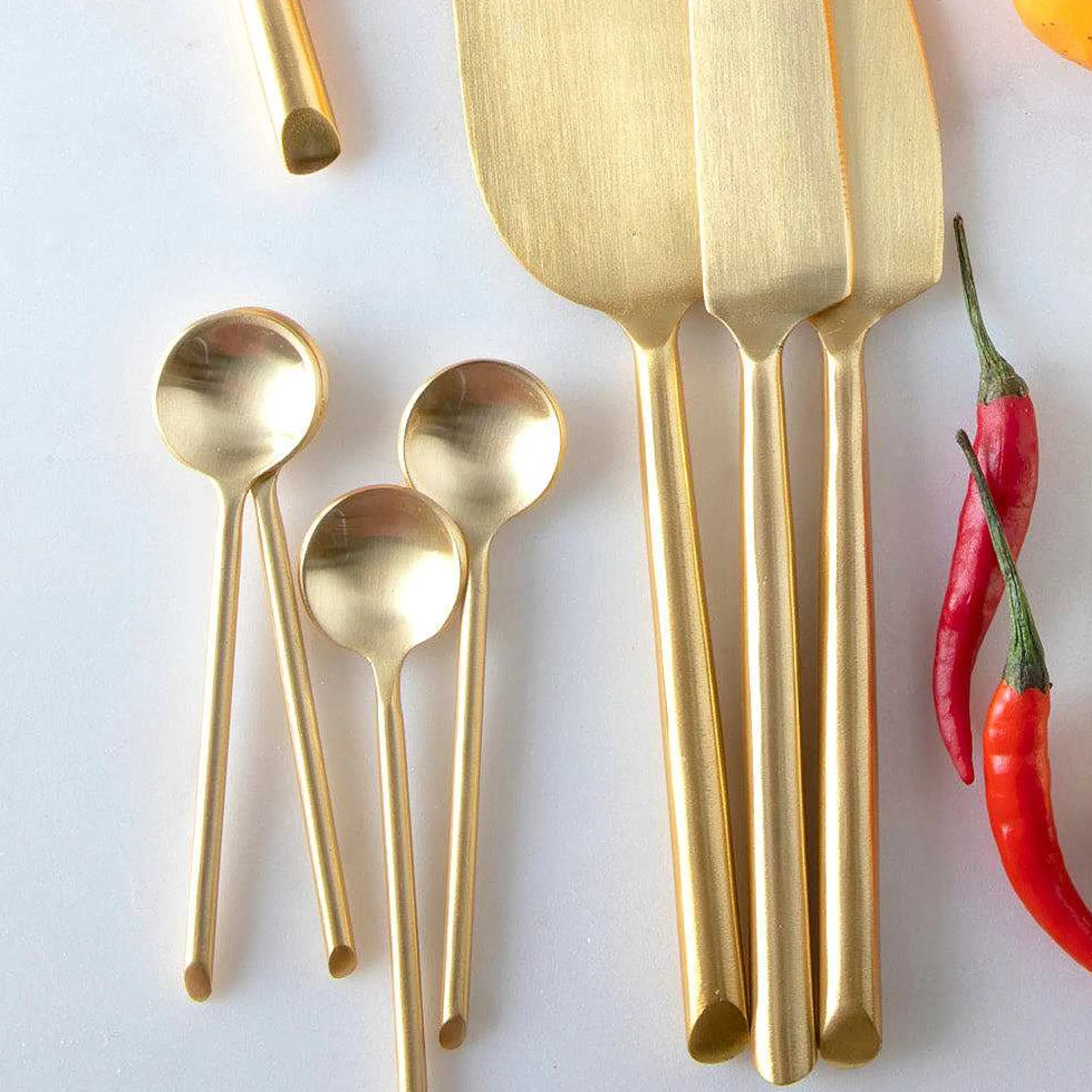 Luxe Mini Spoons, Set of 4
