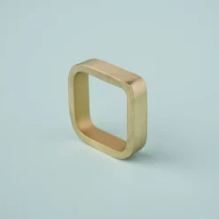 Luxe Square Napkin Ring, Set of 8^Be Home Online