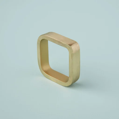 Luxe Square Napkin Ring, Set of 8^Be Home Online