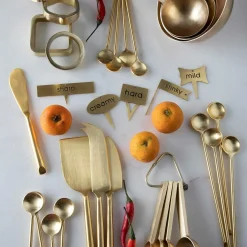 Luxe Thin Long Spoons, Set of 4