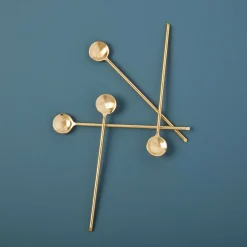 Luxe Thin Long Spoons, Set of 4
