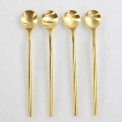 Luxe Thin Spoons, Set of 4