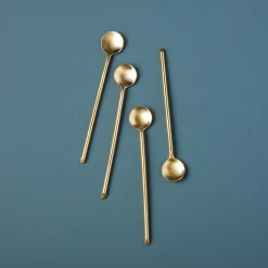 Luxe Thin Spoons, Set of 4
