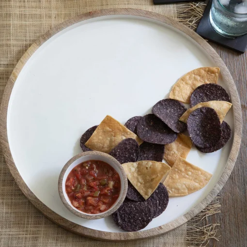 Madras Classic Round Platter