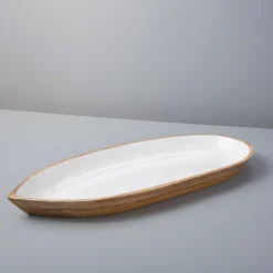 Madras Oval Oversized Dish