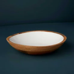 Madras Shallow Bowl, Medium