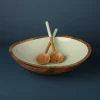 Madras Traditional Serving Set, Mint