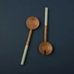 Madras Traditional Serving Set, Mint