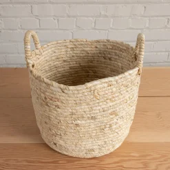 Maiz Basket with Handles, Medium^Be Home Outlet