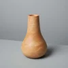 Mango Wood Bulb Vase^Be Home Hot