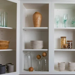 Mango Wood Classic Vase^Be Home Cheap