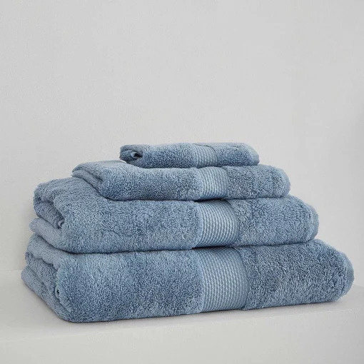 Marine Bath Sheet, Indigo