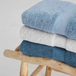 Marine Bath Towel, Pearl