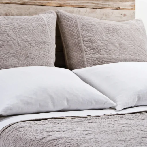 Marseille Large Euro Sham, Taupe^Be Home Online