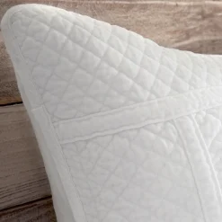 Marseille Queen Coverlet, White^Be Home Hot