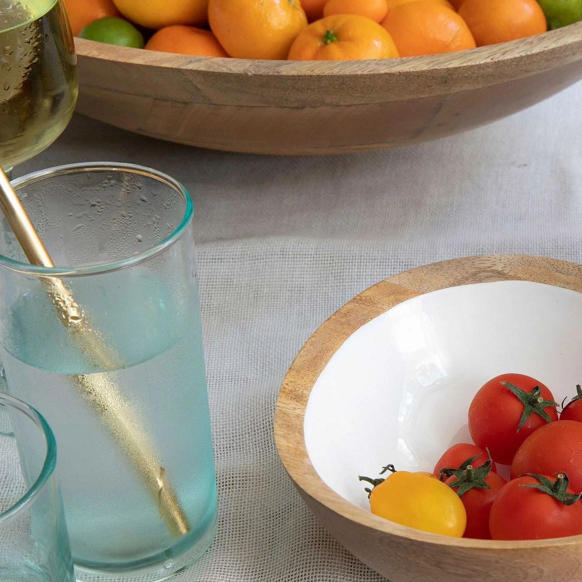 Matte Metallic Stainless Straws, Set of 4