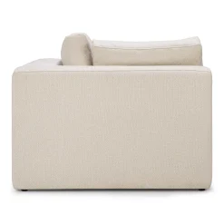 Mellow Corner Eco Fabric Sofa, Off White