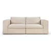 Mellow End Seater With Right Arm Eco Fabric Sofa, Off White