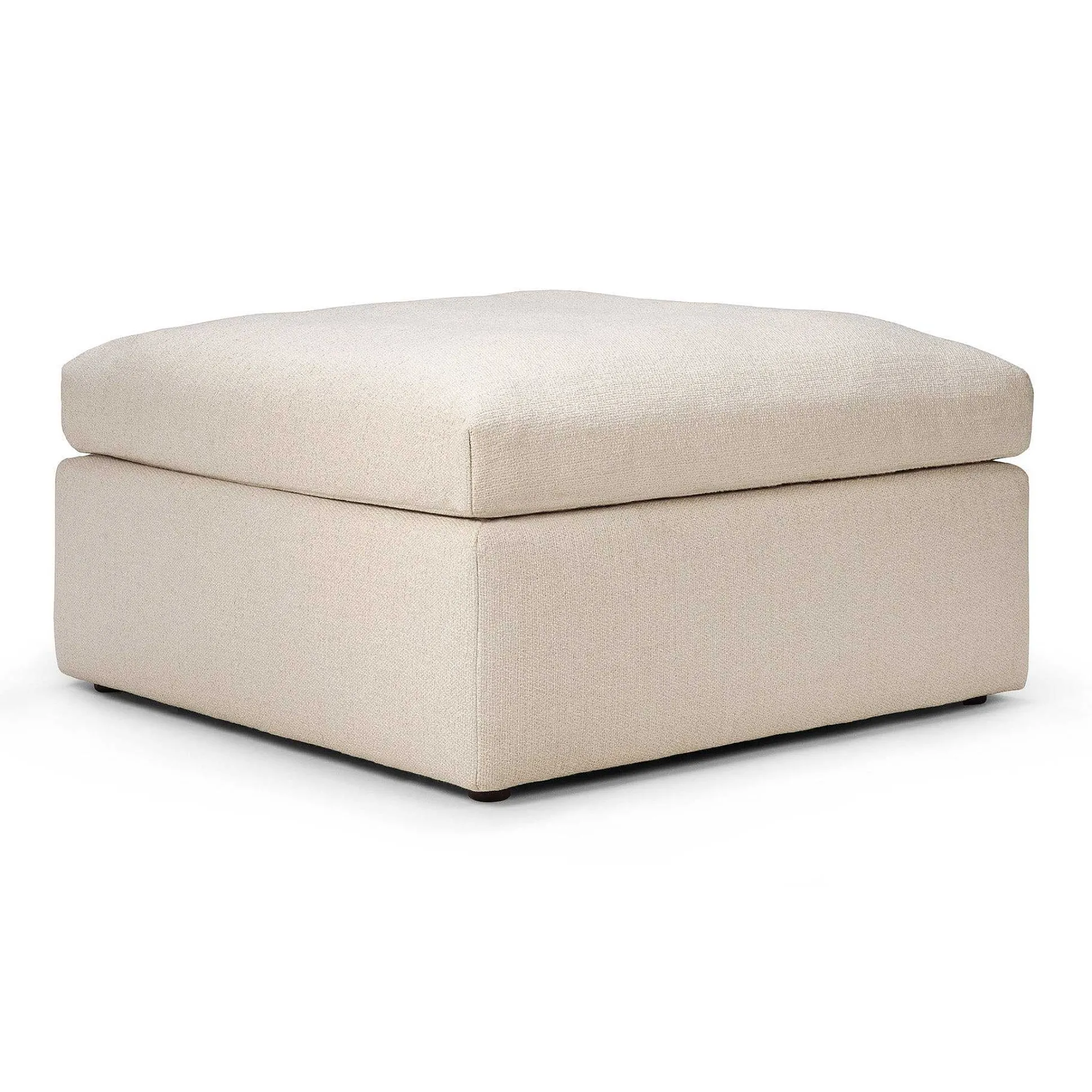 Mellow Footstool Eco Fabric Sofa, Off White