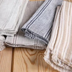 Mendocino Napkins, Light Grey, Set of 4^Be Home Sale