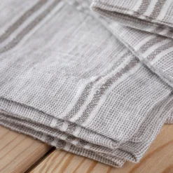 Mendocino Napkins, Stone, Set of 4^Be Home Hot