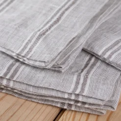 Mendocino Napkins, Stone, Set of 4^Be Home Hot