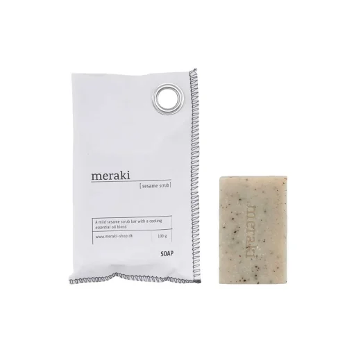 Meraki Soap Bar, Sesame Scrub