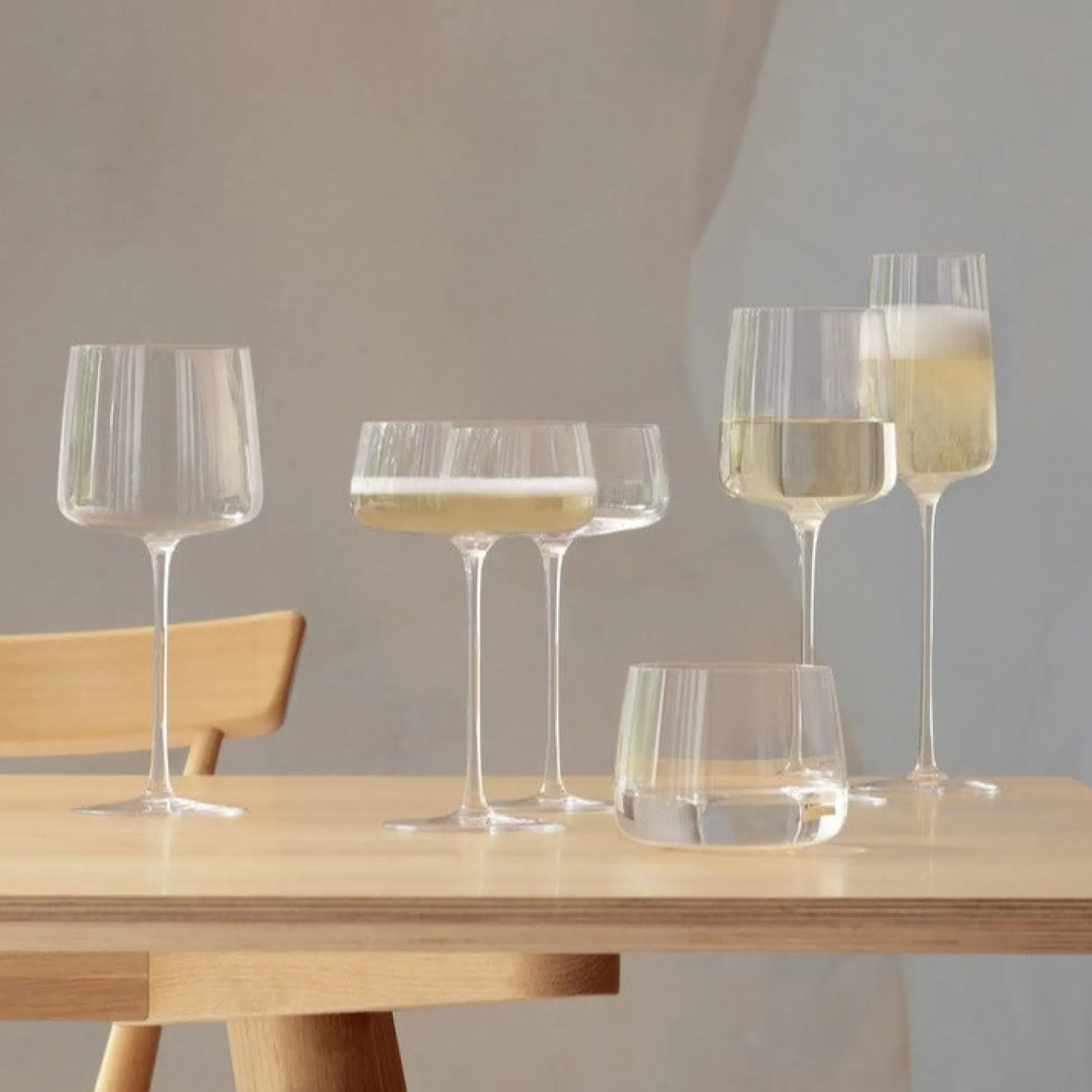 Metropolitan Champagne Saucer, Set of 4^Be Home New