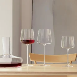 Metropolitan Red Wine Glass, Set of 4^Be Home Best