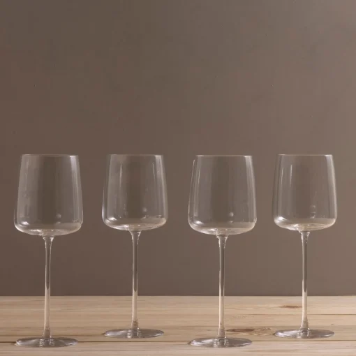 Metropolitan White Wine Glass, Set of 4^Be Home Clearance