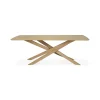 Mikado Solid Oak Rectangular Dining Table, 94.5"