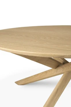 Mikado Solid Oak Round Coffee Table