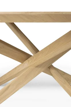 Mikado Solid Oak Round Coffee Table