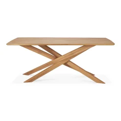 Mikado Solid Teak Outdoor Dining Table, 80