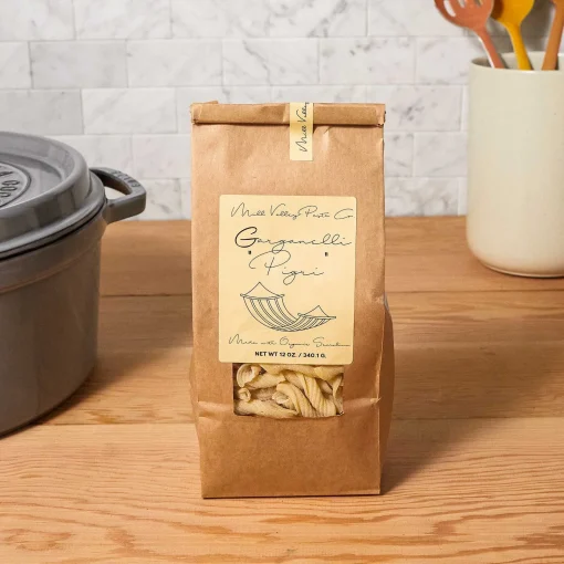 Mill Valley Pasta Co. Garganelli Pasta, Plain