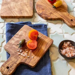 Mini Square Olive Wood Board