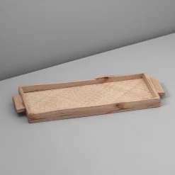 Miramar Reclaimed Wood Rectangular Tray, Small