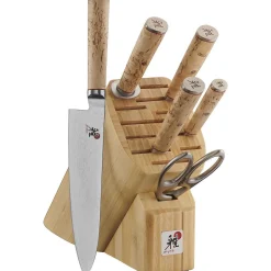 Miyabi Birchwood, 7pc Knife Block Set