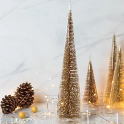 Modern Tree with Champagne Glitter, XL^Be Home Discount